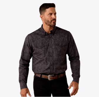 ARIAT MENS WRINKLE FREE BUTTON UP - ALLEN