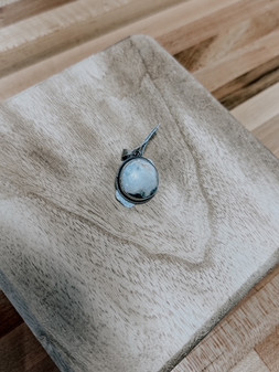 DAVE SKEETSWHITE BUFFALO PENDANT