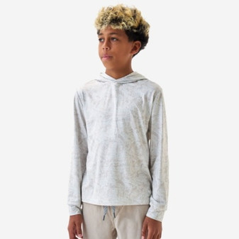 BURLEBO YOUTH PERFORMANCE HODDIE - DIGI IVORY CAMO