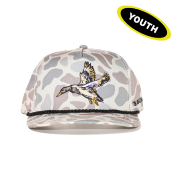 BURLEBO DIVING MALLARD YOUTH HAT