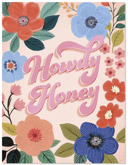 HOWDY HONEY - GREETING CARD 