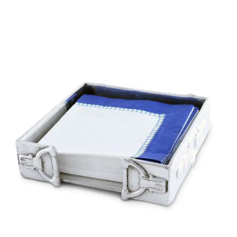 EQUESTRIAN COCKTAIL NAPKIN TRAY 