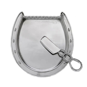 Horseshoe Plate with Server