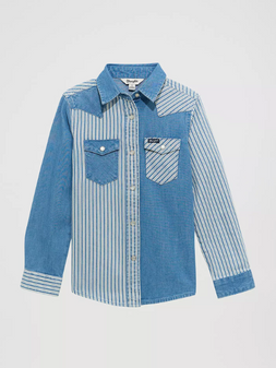 WRANGLER GIRLS DENIM TOP 