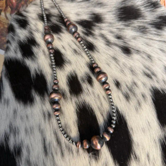 4mm Sterling Pearls & Graduated Copper Pearls