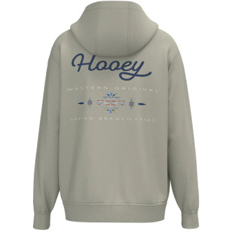 HOOEY HH2613GR MN GREEN HOODIE-Mens forest fog