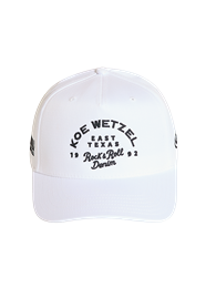 ROCK& ROLL X KOE WETZEL HAT - WHITE