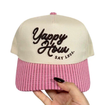 YAPPY HOUR HAT - PINK 
