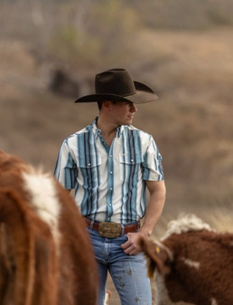 FERRELL HARRISON IN BLUE SS