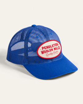 PENDLETON MESH TRUCKER HAT - ROYAL BLUE 