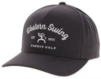 HOOEY GOLF WESTERN SWING BALL CAP - GRAY
