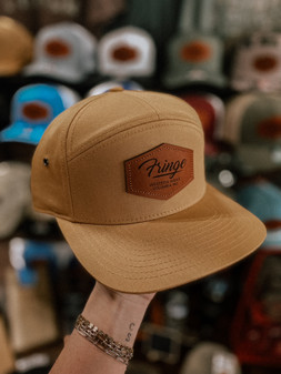 RICHARDSON 257 FRINGE CAP LEATHER CAP