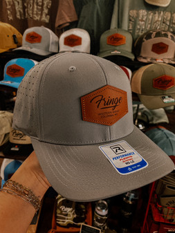 RICHARDSON 632 ATHLETIC FRINGE LEATHER PATCH CAP