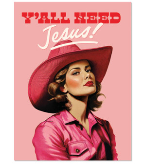 Y'ALL NEED JESUS MAGNET 