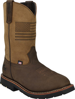 THOROGOOD SQUARE TOE WELLINGTON COMP TOE BOOT 