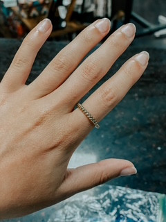 SOL BRASS CABLE RING 