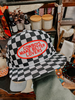 CHECKERED COWBOYS MAKE BETTER LOVERS 