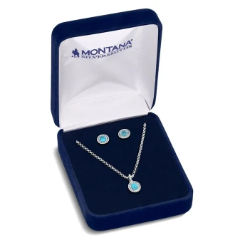 MONTANA NORTHERN SKY TURQUOISE JEWLERY SET 