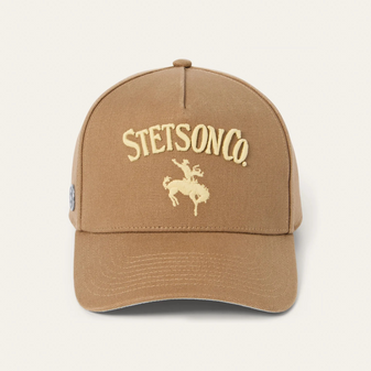STETSON KHAKI BALL CAP