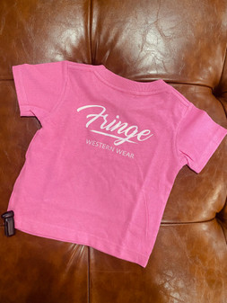 FRINGE RASPBERRY BABY TEE