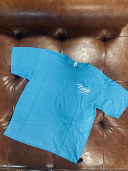 FRINGE HEATHER TURQUOISE YOUTH TEE