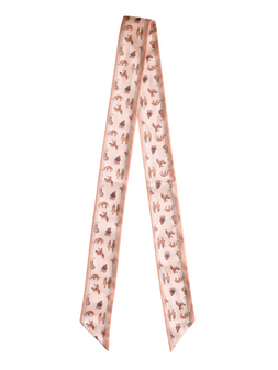 TWILLY SADDLE CLUB SILK SCARF