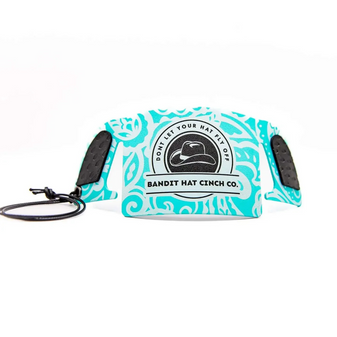 HAT CINCH - TWIST OF TEAL 