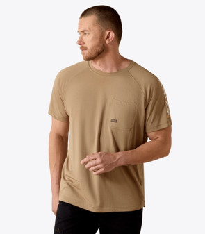 ARIAT MENS REBAR HEAT FIGHTER TEESHIRT 