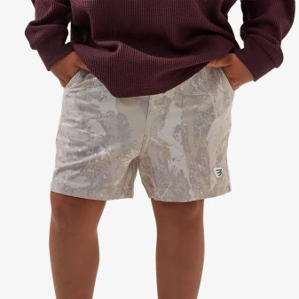 BURLEBO YOUTH DRIFTER CAMO ATHLETIC SHORTS
