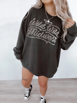  WILD WILD MIDEWEST GRAPHIC SWEATSHIRT