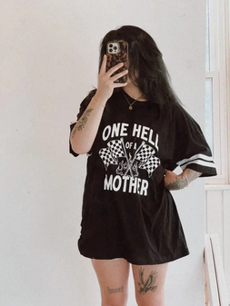 ONE HELL OF A MOTHER T-SHIRT