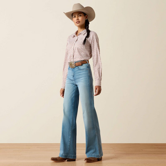 WOMEN'S ULTRA HIGH RISE LUANA WIDE LEG JEANS