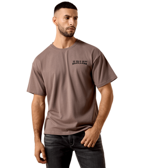 MENS ARIAT COWBOY APPROVED BOXY T-SHIRT