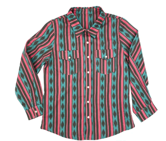 YOUTH AZTEC PINK TOP 