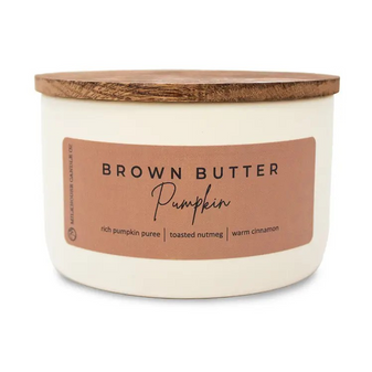 10 OZ BROWN BUTTER PUMPKIN CANDLE 