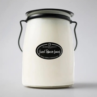 22 OZ SWEET TOBACCO LEAVES CANDLE 