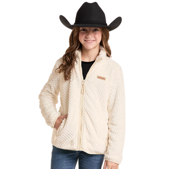 ROCK AND ROLL DENIM YOUTH SHERPA JACKET
