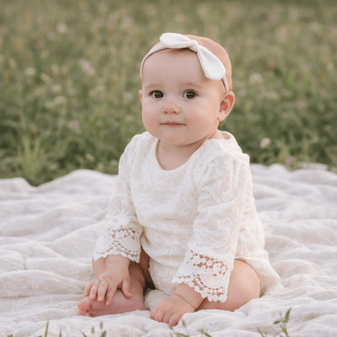 IVORY LACE MOMMY AND ME DRESS