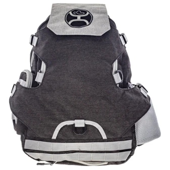 HOOEY "MULE" BLACK AND GREY BACKPACK 