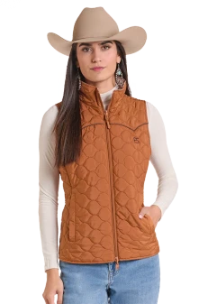 PANHANDLE SLIM WOMEN'S AZTEC REVERSIBLE VEST 