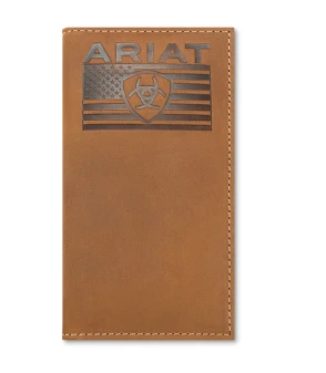 ARIAT RODEO FLAG EMBOSSED WALLET
