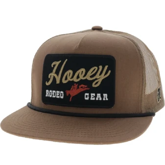 HOOEY RODEO GEAR FLAT BILL HAT