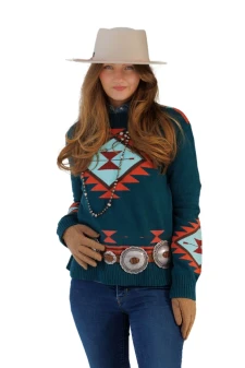 TASHA POLIZZI WOMENS DIXIE SWEATER