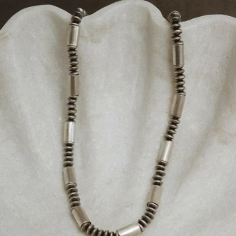 KK DESERT SPACE SAUCER NECKLACE - 18" 