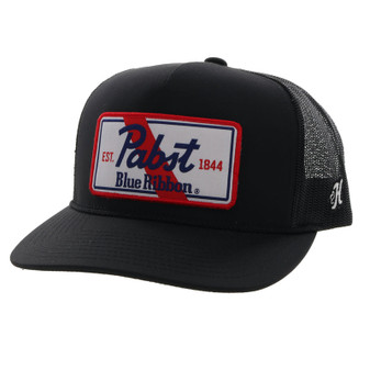 HOOEY PBR BLACK TRUCKER HAT  HOOEY PBR BLACK TRUCKER HAT