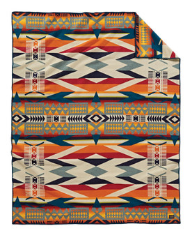PENDLETON JACQUARD UNNAPPED BLNKT FIRE SUN PENDLETON JACQUARD UNNAPPED BLNKT FIRE SUN