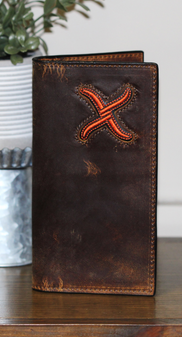 TWISTEDX  ORANGE WALLET
