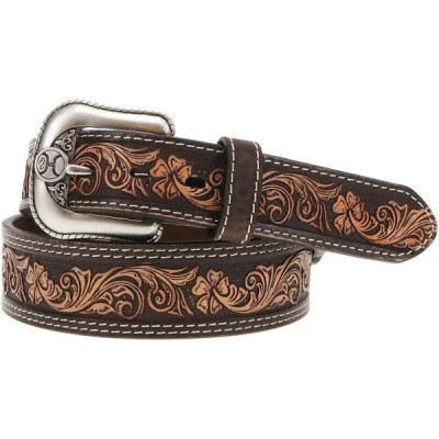 HOOEY FILGREE EMBOSSED BELT