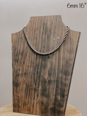 SOL 6MM 16" NAVAJO NECKLACE