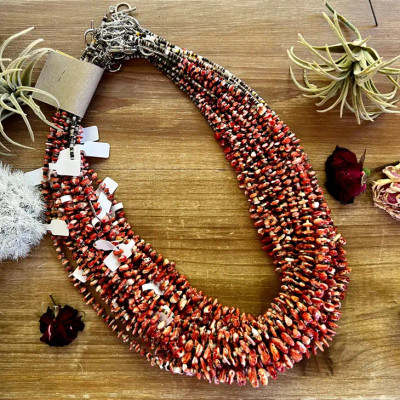 BF 26IN SPINY SHELL NECKLACE 